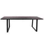 Eettafel Boomstam Mat Zwart 240x100x76 thumbnail 2
