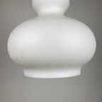 1 Of 2 Frosted White Glass Pendant Light By Peill And Putzler 1960 thumbnail 6