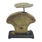 Rictus - Art Deco Postal Scale - Polished Brass And Copper thumbnail 2