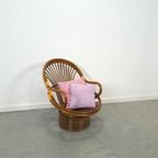 Rotan Manou Draai Stoel thumbnail 2