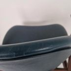 Vintage Teak Koe Hoorn Cow Horn Tijsseling Eetkamer Stoel thumbnail 7
