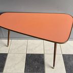 Peach Pink Formica Table 1960S thumbnail 12