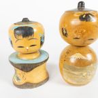 Vintage - Japan - Kokeshi - Aantal 13 - Design Umeyoshi Yamgishi - 1950-1970 thumbnail 12