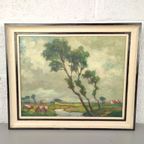 Jos Van Belleghem - Schilderij Landschap thumbnail 7