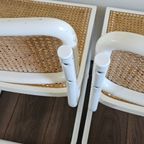 2 Witte Cesca Stoelen Marcel Breuer thumbnail 14