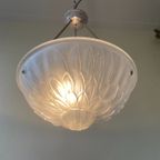 Lamp Schaallamp Hanglamp Model Artisjok Art Deco 1930 Frans thumbnail 9