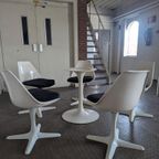 5 Vintage Arkana Tulipe Stoelen- Maurice Burke thumbnail 3