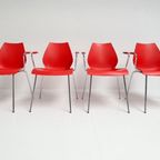 Set Van 4 Maui Kartell Stoelen Van Vico Magistretti, 1980'S thumbnail 6