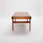 Extendable Coffee Table Designed By Johannes Andersen For Uldum Møbelfabrik, Denmark 1960’S. thumbnail 4