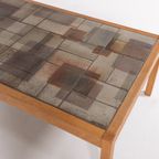 Danish Modern Ceramic Top Coffee Table From Sallingboe thumbnail 3