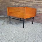 Jaren 60 Teakhouten Salontafel Met Klep thumbnail 3