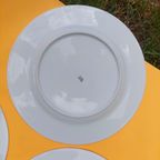 Vintage Limoge Borden 4 St.uitstekende Staat. 25 Cm thumbnail 2