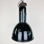 Zwarte Geëmailleerde Fabriekslamp By Elektrovit thumbnail 11