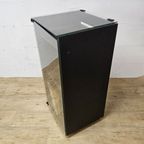 Vintage Vinylkast / Platenspeler Meubel (jaren 80) Hout,glas (80s) Lp Opberg Kast /vinyl Cabinet thumbnail 6