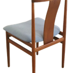 Set 4 Eetkamerstoelen Henning Sorensen Voor Danex 'vordingborg' thumbnail 8