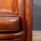 Cow Leather Club Chair thumbnail 11