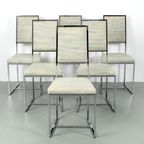 Set Van 6 Chromen Stoelen thumbnail 5