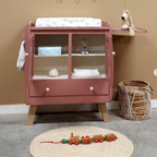 Vintage Commode Lynn Oud Roze Kleur thumbnail 3