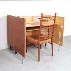 Vintage Secretaire Kast Teak, Jaren 60 thumbnail 8