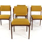 Set 4 Eetkamerstoelen 'haarlem' Vintage Gestoffeerd thumbnail 16