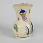 Honiton Pottery - Devon - 'Eaton' - Made In England - Mat Glazuur - Handgeschilderd - 1950'S thumbnail 2