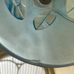 Lamp Hanglamp Art Deco 1930 Degué Gesigneerd Frans thumbnail 4