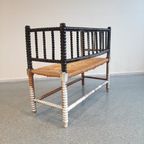 Bobbin Bench Seat With Arm Rests thumbnail 11