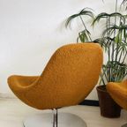 Vintage Ikea Draaifauteuil Tirup Swivel Egg Chair Teddy Prijs Per Stuk! thumbnail 5