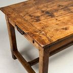 Franse Eettafel Kloostertafel Antiek 279Cm thumbnail 16