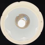 White Frosted Glass Artichoke Pendant Light Xl By Peill And Putzler thumbnail 10