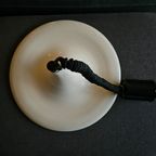 Design Witte Lamp Heksenhoed / Trompet Lamp 40 Cm Doorsnede thumbnail 4