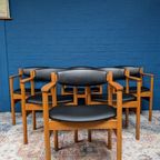 6x Deens Design Stoelen, Jørgen Bækmark, Fdb Møbler thumbnail 14