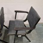 Set Van 4 Vintage Eetkamerstoelen Stako 4 Vintage Stoelen thumbnail 5