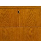Vintage Ladekast Kastje Jaren 60 Teak Fineer Commode Design thumbnail 6