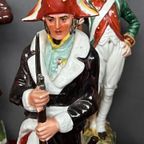 Set Van 10 Napoleontische Militaire Beeldjes (Waaronder Één Beeldje Van Bonaparte). thumbnail 7