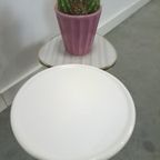 Porseleinen Pilaar Kaarsenstandaard Met Papegaaien Vintage thumbnail 7