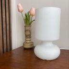 Vintage IKEA Design Lamp Lykta - Wit Melkglas thumbnail 11