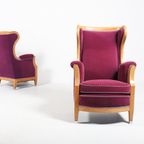 Pair Of Lounge Chairs By Oscar Nilsson, Sweden 1960’S thumbnail 4