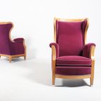 Pair Of Lounge Chairs By Oscar Nilsson, Sweden 1960’s thumbnail 4
