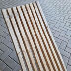 Set 2 Lounge Fauteuils Lattenbank Ligstoelen Tuinstoelen thumbnail 16
