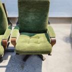 Set Van 2 Vintage 70'R Design Draaistoelen, Fauteuil. thumbnail 10