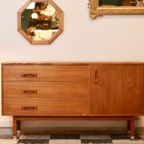 Klein Teakhouten Dressoir 1960 thumbnail 2