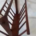 Fifties Teakhouten Lectuurmand Deense Tijdschriftenhouder thumbnail 8