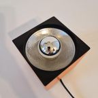 Vintage Spot Philips Cube Light Oranje Lamp Jaren 70 thumbnail 3