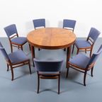 Mid-century Danish Dining Set / Eetkamerset / Eettafel / Eetkamerstoelen From 1950’s thumbnail 2