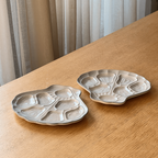 Rare 60S Vintage French Oyster Plates thumbnail 2