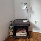 Vintage Bar Tafel Trolley, Als Drankentafel Of Platenspeler Tafel thumbnail 3