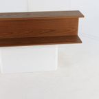 Deens Massief Teak Wandplank Vintage thumbnail 10