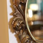 Rococo Vergulde Bronzen Spiegel thumbnail 4