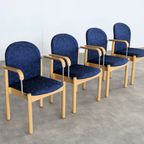 Vintage Stoelen | Armchairs | Kinnarps | Zweden thumbnail 5